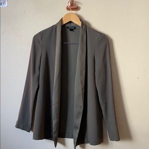Olive Green Top Shop Blazer